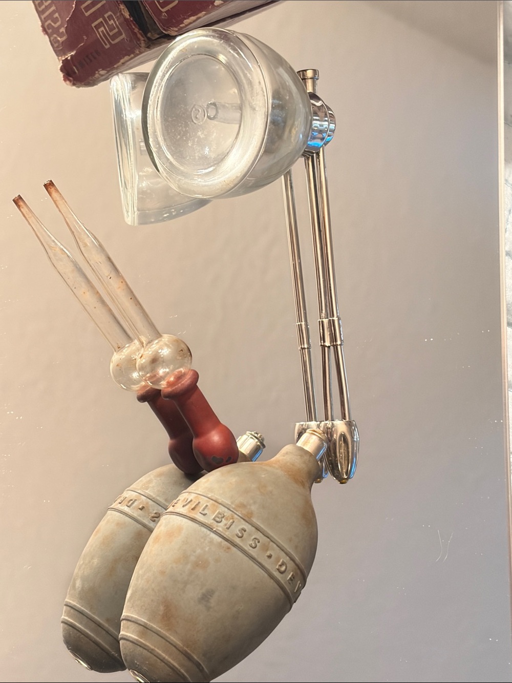 Vintage Style Glass Bulb Atomizer Set